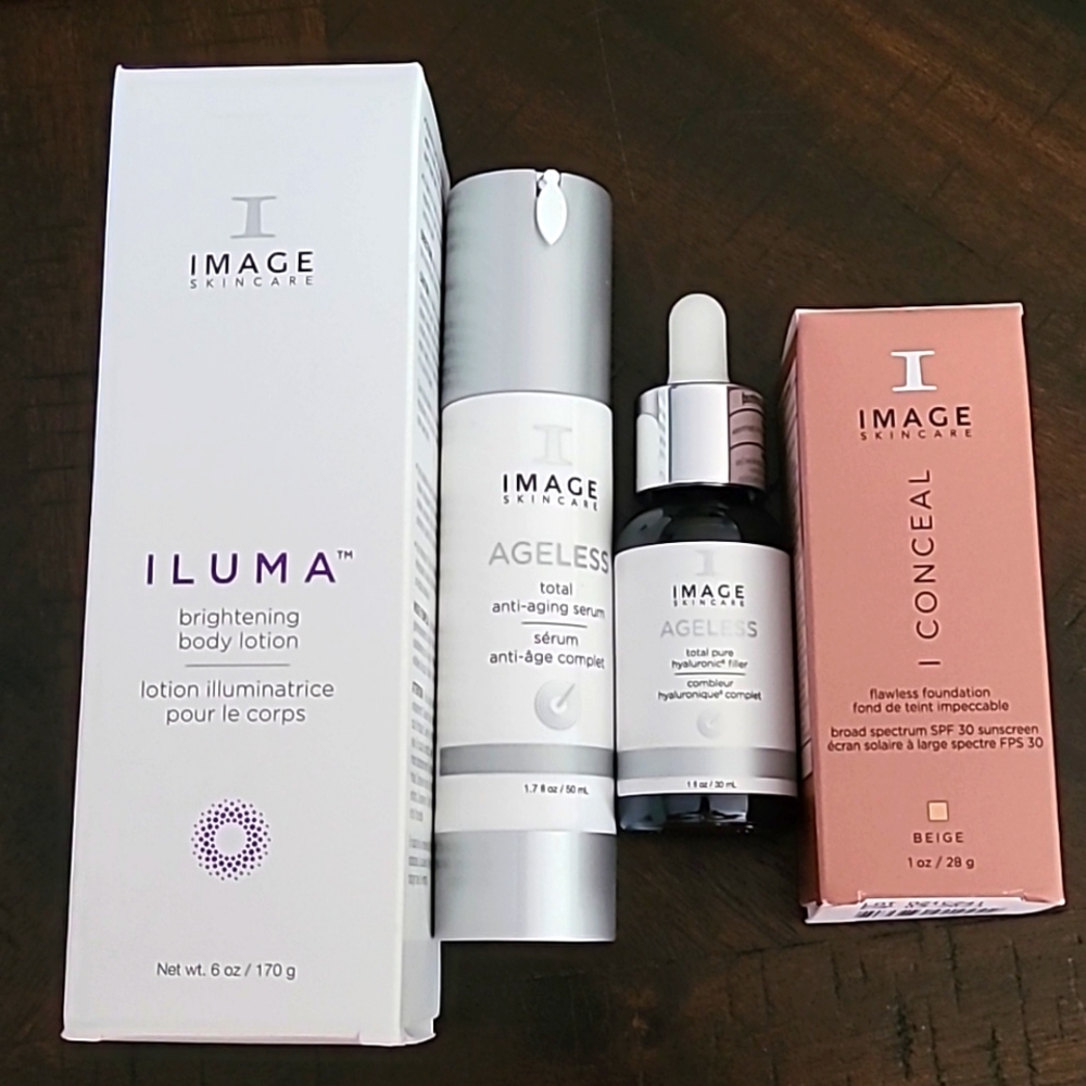 Image Skincare Bundle Lotion Foundation Serum Filler